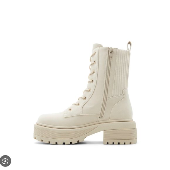 Call It Spring Whistler Boots in Grey - Picture 6 of 7